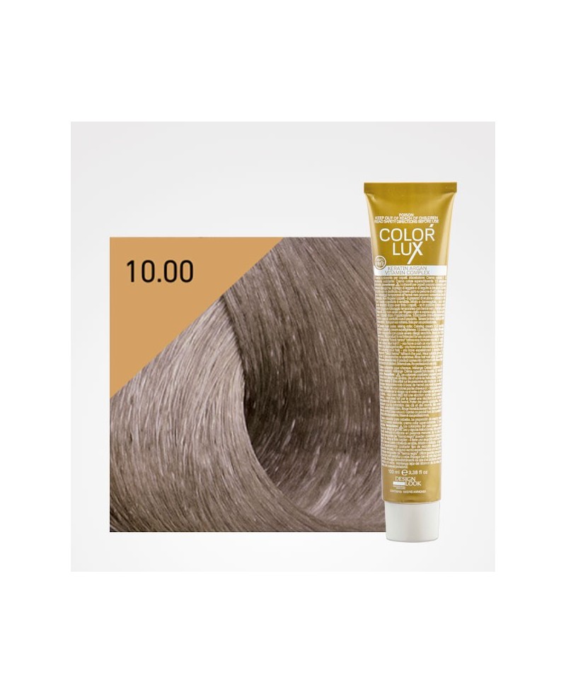Vopsea profesionala pentru par blond platinat intens Color Lux 10.00 - 100 ml