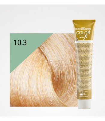 Vopsea profesionala pentru par blond auriu platinat Color Lux 10.3 - 100 ml