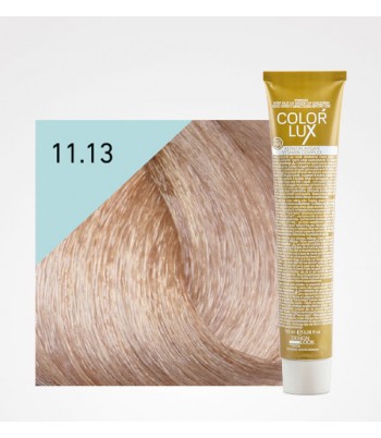 Vopsea profesionala pentru par blond bej platinat super deschis Color Lux 11.13 - 100 ml